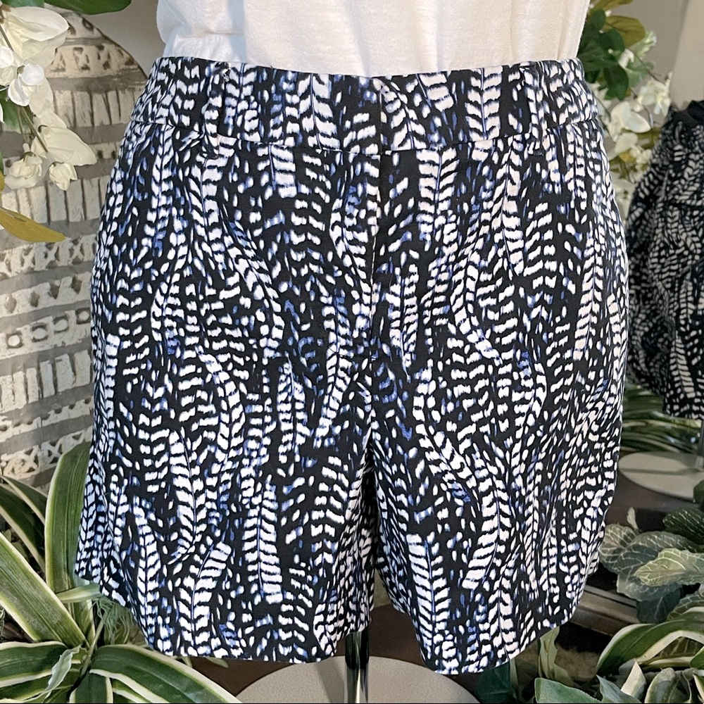 WHBM Navy Print Short